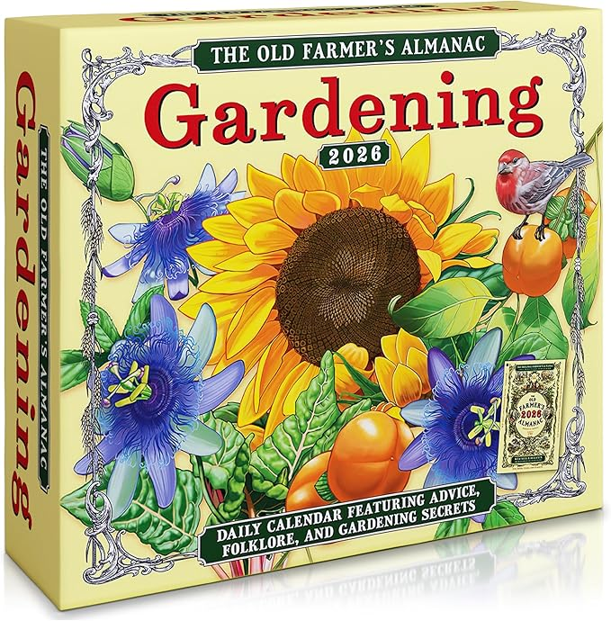 The Old Farmer's Almanac 2026 Daily Desk Calendar