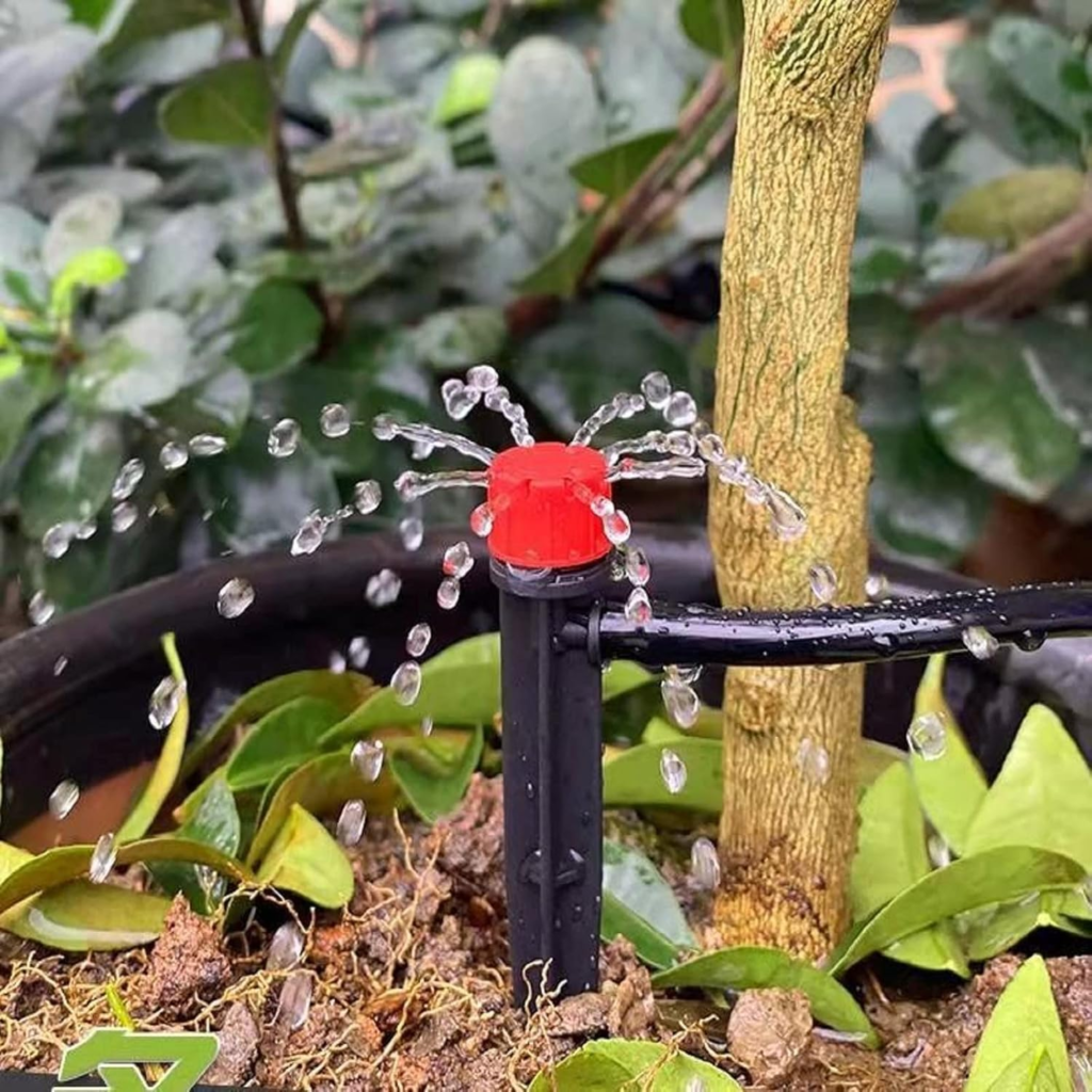 Modern Drip Irrigation System Consisting With of an Emitter Drip System