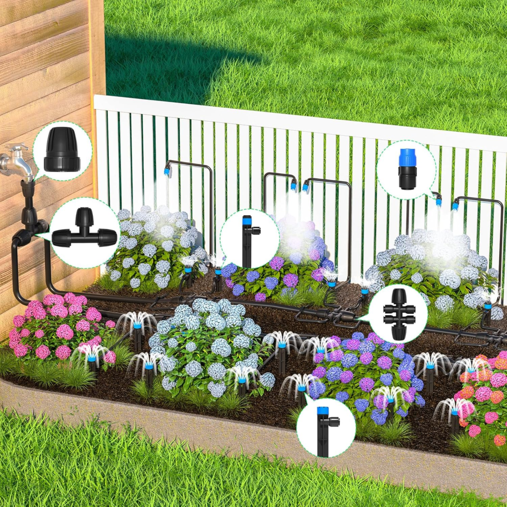 Emitter Drip System Kit Are Efficient Modern Drip Irrigation for the Garden