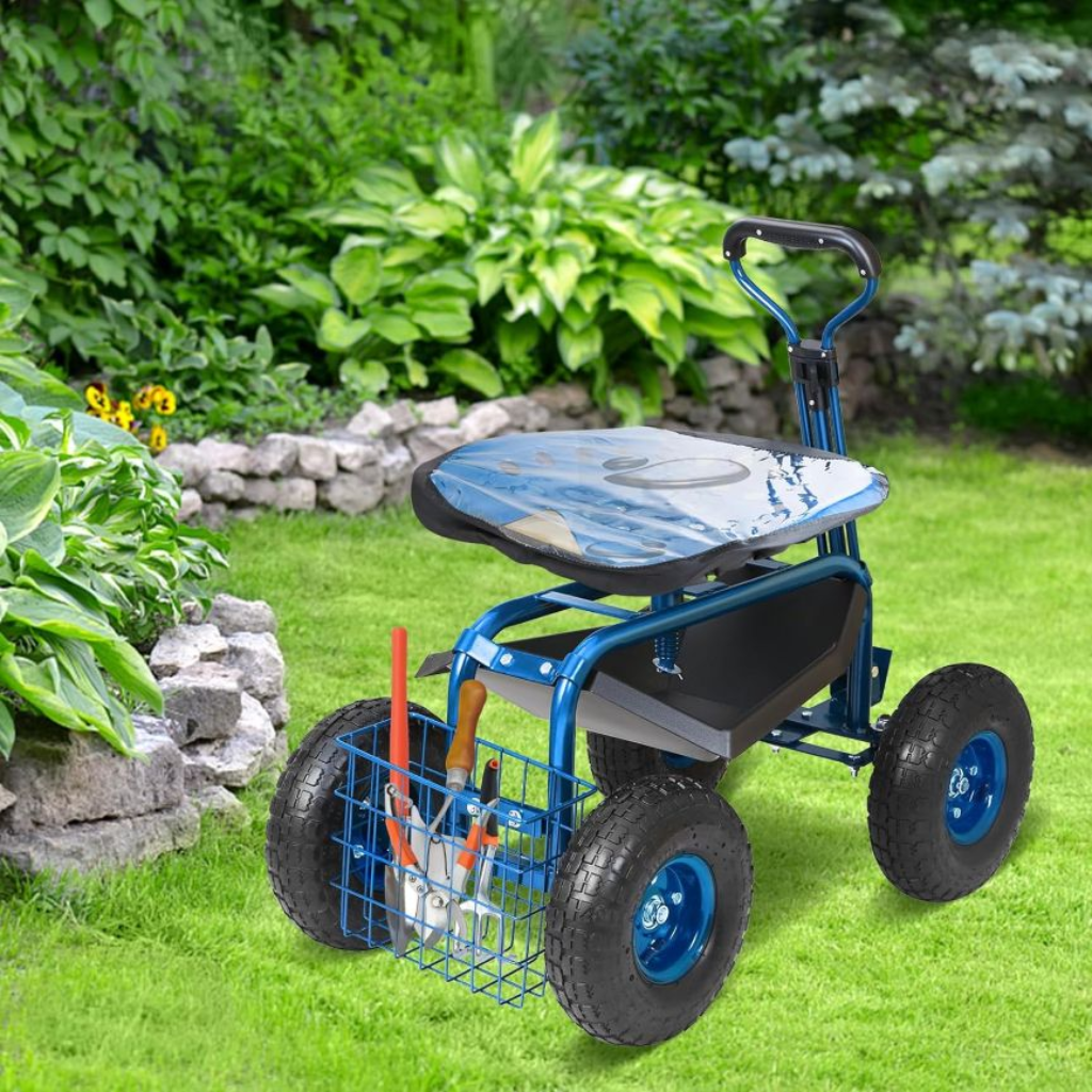 Gardening Cart on Wheels for the Garden