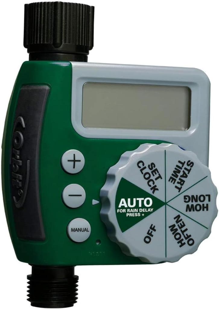 Water Regulators and Timer are Essential for a Modern Drip Irrigation System for the Garden