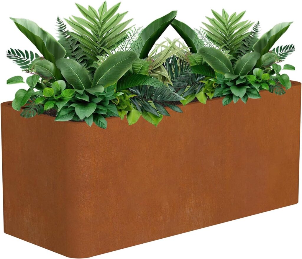Veradek Corten Steel Garden Planter Selected as the Best Overall Garden Planter