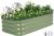 3 in 1 Modular and Rectangular Galvanized Raised Garden Bed – 4x2x1ft = Green